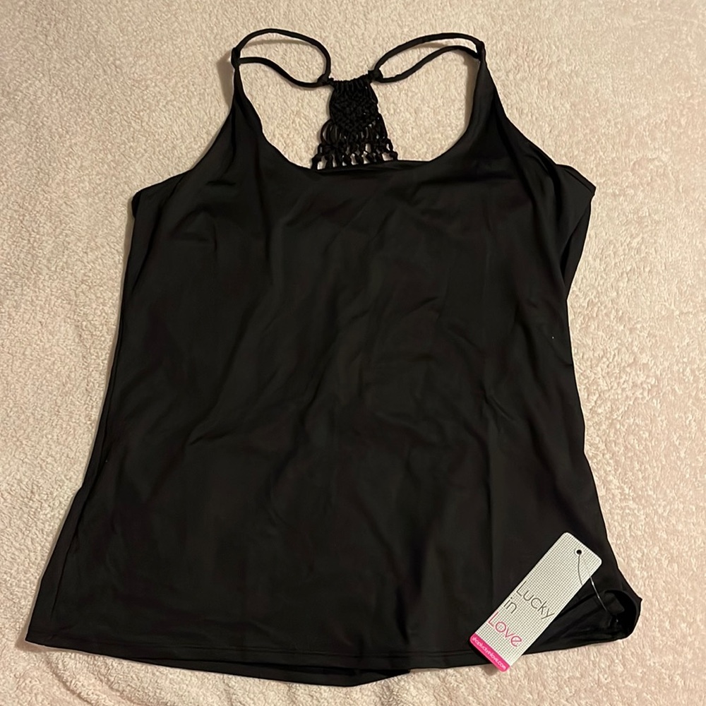 NWT Lucky in love sexy tank